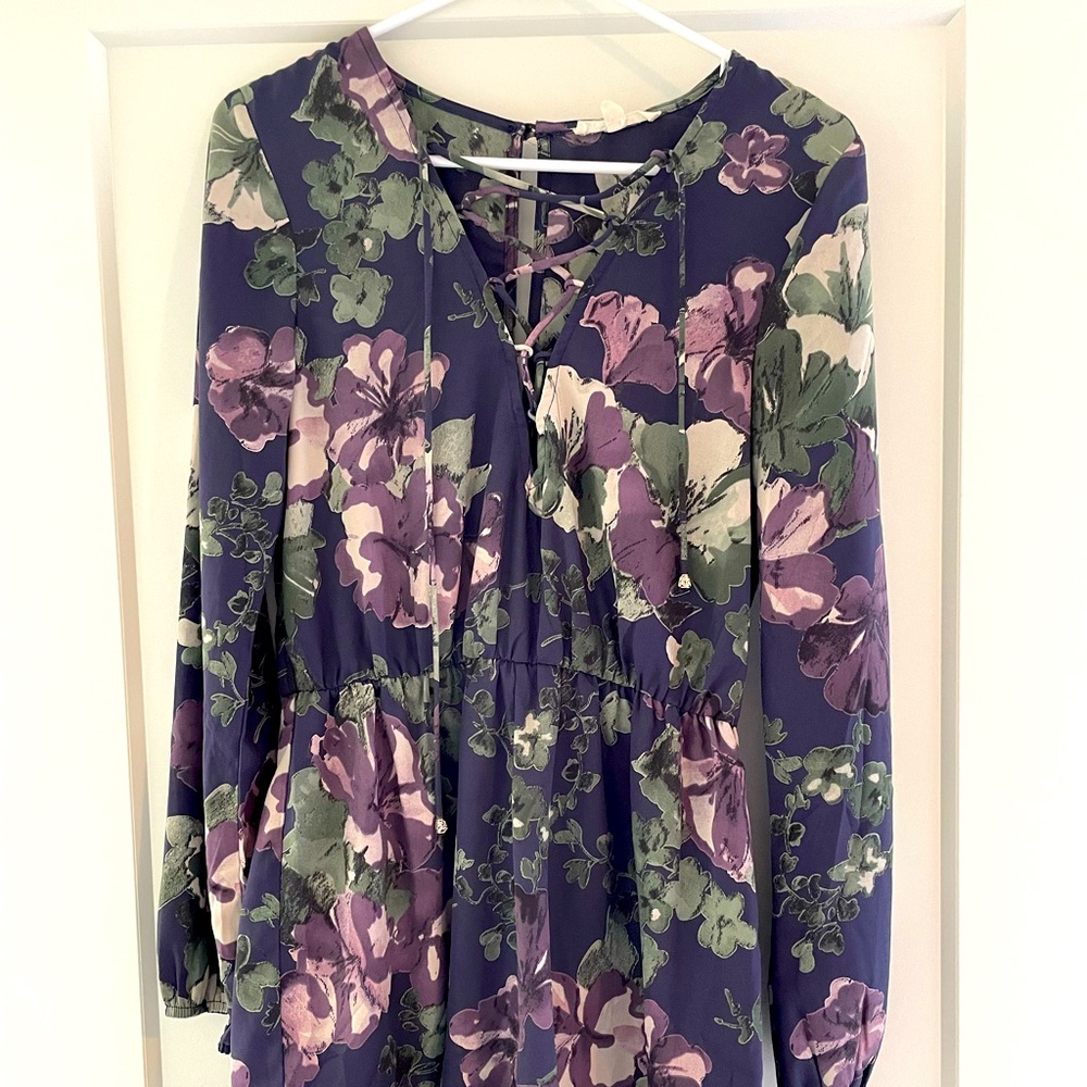 Floral Romper size medium